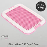 HOOPET Dog Toilet Puppy Dog Potty Tray Indoor Litter Boxes Easy to Clean Pet Product Training Toilet