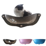 SHUANGMAO Pet Cat Hammock Beds Sunny Window Lounger Suction Hammocks Cats House shelf Comfortable Warm Ferret Pet Bed Supplies