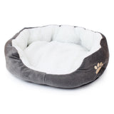 Fleece Dog Beds for Small Medium Dogs Kennel Winter Warm Pet Dog Bed for Small Dogs Luxury Puppy Cat Bed House Accessories Pug