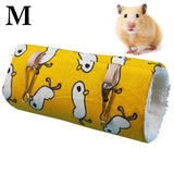 Hamster Cage Ferret Tunnel Hammock For Rat Warm Hamster Tube Toy Hanging Bed Cage For Hamster Rabbit Guinea Pig Small Animals