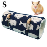 Hamster Cage Ferret Tunnel Hammock For Rat Warm Hamster Tube Toy Hanging Bed Cage For Hamster Rabbit Guinea Pig Small Animals