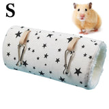Hamster Cage Ferret Tunnel Hammock For Rat Warm Hamster Tube Toy Hanging Bed Cage For Hamster Rabbit Guinea Pig Small Animals