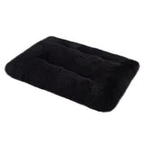 Long Plush Dog Bed Square Dog Mat Pet Cushion Blanket Soft Fleece Cat Cushion Puppy Chihuahua Sofa Mat Pad For Small Large Dogs