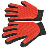 Rubber Pet Bath Mittens Grooming Glove for Pet Massage Grooming Glove Hair Remover Brush Dog Deshedding Cleaning Pet Supplies