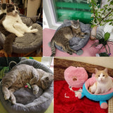 Cat Bed House Plush Cat Paw Cushion Mat Sofa for Cat Accessories Cama Perro Gato Small Dog Bed for Puppy Kitten Cats Supplies