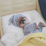 Sweet Pet Dog Jumpsuits Clothing for Dogs with star hat Pajamas cotton Pet Dog Clothes for Dogs Coat Jacket Chihuahua Yorkshire