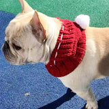 Winter Dog Cap Christmas Pet Hats Dog Accessories Woolen Puppy Hat With Ball Headwear for Small Dogs French Bulldog Pet Products