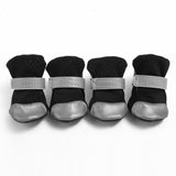 Reflective Dog Shoes Mesh Breathable Anti-slip Durable for small big dogs chihuahua pit bull Summer Winter Boots Dog supplies