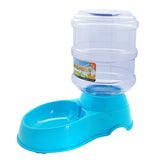 3.5L Dog Cat Feeder Bowl Automatic Pet Water Dispenser Drinking Fountain Bottle Plastic Pet Feeding Drinker Water Bowl
