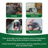 Clean up the respiratory tract, increase flying ability, improve breathing quality, dove medication, snoring and snoring