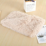 Fluffy Plush Dog Blanket Pet Sleeping Mat Cushion Mattress Extra Soft Warm Pet Throw Blankets for Small Medium Large Dogs &amp; Cats