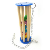 1PCS Pet Bird Squirrel Parrot Bead Chain Chewing Climbing Swing Bite Toy Cage Decor Birds accessoires Parrot accessories