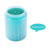 Dog  Pet Foot Paw Cleaner Cup Soft Silicone Combs Portable Outdoor Washer Cup Paw Clean Brush Quickly Wash Foot Cleaning Bucket