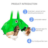 Cat Bag Health Care Hospital Soft Cat Carrier Bag for Cleaning Ear Trimming Nail Injection and Feeding Medicine Comfort Pet Bag
