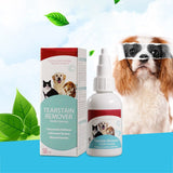 50ml Pet Dog Cats Eye drops Puppy Care Eye Cleaning Drops Pets Eyes Tear Stain Remover Dog Eye Health Care Grooming Liquid