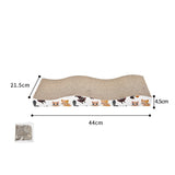 Cat Scratcher Board Corrugated Paper Toys With Bells Catnip Cat Scratcher Toy Grinding Nails Protect Furniture Pet Products
