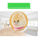 Swing  Nest  Cages Hanging Bed Hamster Hammock Garden Decoration Parrot Basket Small Pet Cradle