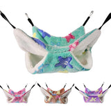Pet Sugar Glider Hamster Double-layer Hammock Thicken Plush Hanging Squirrel Sleeping Bag Mat