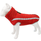 Pet Dog Clothes winter coat Reflective padded vest Warm Jacket Coat For Small Large Dogs French Bulldog Clothing Supplies XL-6XL