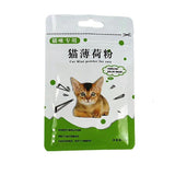 1 Bottle/bag Mint Leaf Powder Pet Cat Snacks Natural Cat Mint Powder Healthy Clean Teeth Cat Grass Powder Care Toys Pet Products