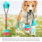 Silicon Pet Dog Toys Suction Cup Tug Dogs Chewing Push Ball Toy Pet Tooth Cleaning Dog Toothbrush for Puppy large Dog Biting Toy