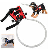 Dogs Protective Vest Ring Blind Dog Halo Blind Pet Anti-collision Collar Adjustable Face Head Protective Guide Dog Accessories