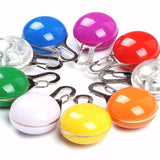 Pet Dog LED Collar Pendant Night Anti-Lost Keyring Avoid Car Accident Safety Pendant Cats Supplies Glowing Pet Accessories