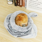 Washable plush Cat Sleeping Bag Puppy Small Dogs Cats Mat Bed Warm Soft Pet House Cat Sleeping Nest Cushion Pet Products