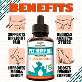 Minch 1000000MG Effective Pet Essential For Dog And Cat Pain Relief Improving Mobility Reduces Skin Irritation Pet Care Item