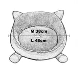 Cat Bed House Plush Cat Paw Cushion Mat Sofa for Cat Accessories Cama Perro Gato Small Dog Bed for Puppy Kitten Cats Supplies