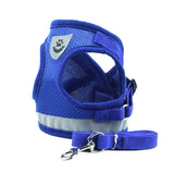 Fashion Plaid Cat Harnesses for Cats Summer Mesh Pet Harness and Leash Set Katten Kitty Mascotas Products for Gotas Accessories