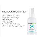 Pet cat and dog inducer for urination and defecation toilet urination poop positioning fixed defecation training fluid