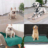 Dropshipping Only Reusable Pet Pee Pads Waterproof Bottom Bamboo Fiber Dog Training Pad Super Absorbent Washable Dog Pee Pads