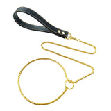Pet Dog P Chain Dog One-piece Leash Outdoor Walking PU&amp;copper Traction Rope Competition-grade P-chain Corrective Control Rope