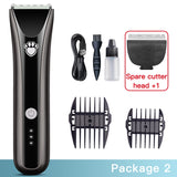 Professional Pet Hair Clipper Dog Electric Clippers Animal Grooming Clippers Cat Cutter Shaver Set IPX7 Waterproof Rechargeable