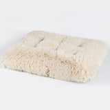 Long Plush Dog Bed Square Dog Mat Pet Cushion Blanket Soft Fleece Cat Cushion Puppy Chihuahua Sofa Mat Pad For Small Large Dogs