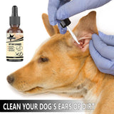 New Cat And Dog Ear Cleaner Pet Ear Drops For Infections Control Yeast Mites Removes Ear Mites And Ear Wax Relieve Itching