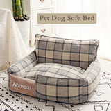 Pet Dog Bed Warm Pet Bed Removable Soft Pet Bed for Dogs Washable House Sofa Mats Sleeping Beds Cat Puppy Cotton Kennel Mat