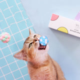 HOOPET Pet Toy  Cat Training Palying Toy Ball Stuffed Toys  Round Ball With Bells for Cat Dog