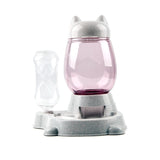 &amp;2.2L Pet Automatic Feeder Dog Cat Drinking Bowl For Dogs Water Drinking Feeder Cat Feeding Large Capacity Dispenser Pet Cat Dog