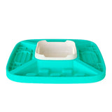 Dog Instant Non-Electric Automatic Slow Feeder Food Catapult Dispenser Anti-slip Pad with Puzzle Placemat Pet Training Toy Set
