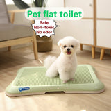 Dog Toilet Teddy Bichon Small Dog Golden Retriever Large Dog and Other Dog Urine Basin Bedpan Flat Toilet Pet Cleaning Supplies