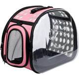 SHUANGMAO Pet Cat Carrier Folding For Travel Cat Backpack Puppy Carrying Space Dog Bag Single Shoulder Handbag Portable Products
