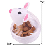 Pet Feeder Cat Toy Mouse Food Rolling Leakage Dispenser Bowl Playing Training Funny Toys For Cat Kitten Cats Toy Pet Supplies