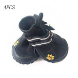 4PCS/set Sport Dog Shoes For Large Dogs Pet Outdoor Rain Boots Non Slip Puppy Running Sneakers Waterpoof Boots Pet Accessories