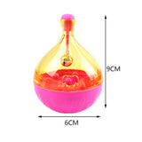 Interactive Cat Food Feeders Ball Pet Toys Tumbler Toy Smarter Cat Dogs Playing Toys Treat Ball Shaking for Dogs Increases