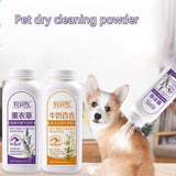 Pet Dry Cleaning Powder For Cat Dog Teddy Bichon Deodorant Pets Fragrance Sterilization Gel Products Supplies Foam Bath Sho S4G8