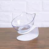 Cat Double Bowl Cat Bowl Dog Bowl  Non-slip Food Bowl With Raised Stand Cat Feeding &amp; Watering Supplies Dog Feeder Pet Supplies