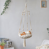 Big 40x120cm Cat Hammock Window Macrame Cute Pet Cat Beds Cat House Tent Kitten Cat Accessories with Cat Toys Collars Balls