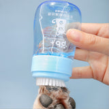 Pet Portable Foot Cleaner Cup Clipper Travel Cat Dog Accessories Dog Paw Cleaner Cup Foot Massage Tiny Washer Dogs Grooming Tool